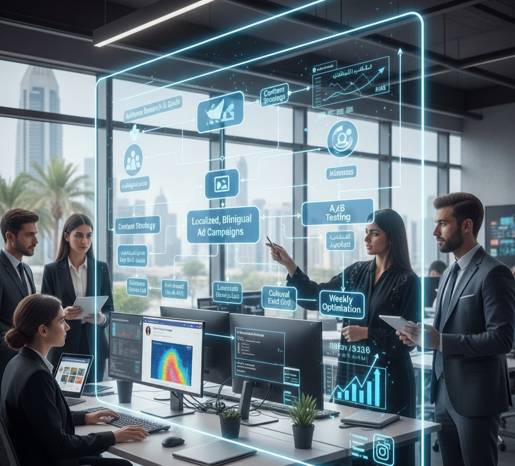 How Do Hosted Instagram and Facebook Marketing Services Work in the UAE?