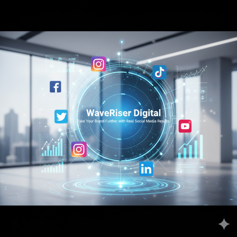 WaveRiser Digital: Take Your Brand Further with Real Social Media Results