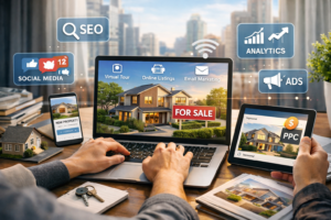 Digital marketing in real estate sales by WaveRiser Digital
