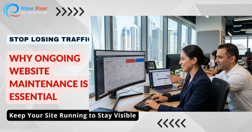Stop Losing Traffic: Why Ongoing Website Maintenance Is Essential
