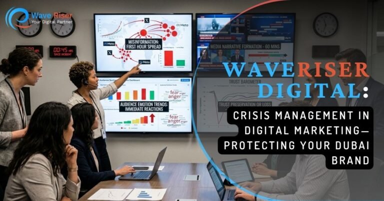 WaveRiser Digital: Crisis Management in Digital Marketing – Protecting your Dubai Brand